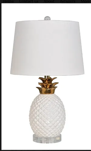 22" Ceramic Table Lamp