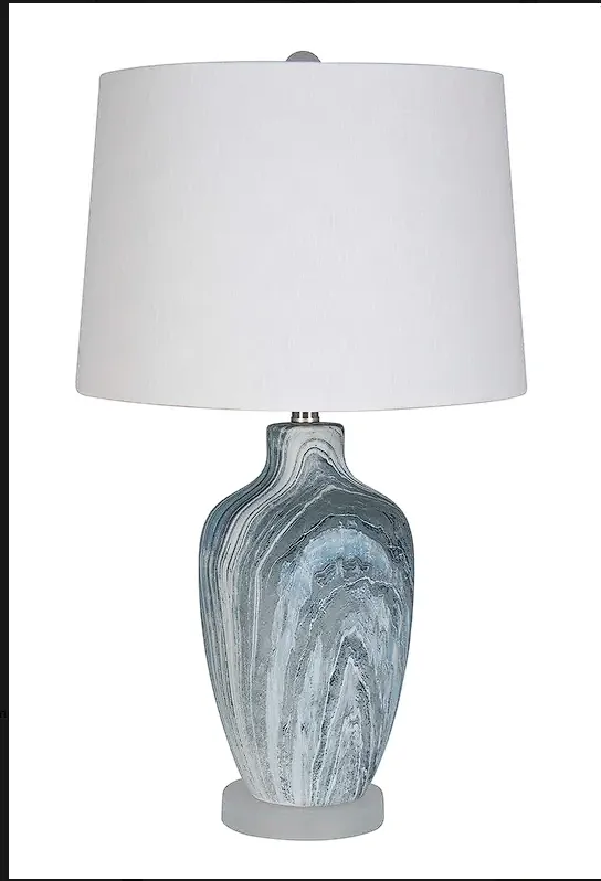 27.5" Polyresin Table Lamp