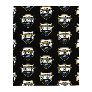 Alaska Rugby Throw Blanket