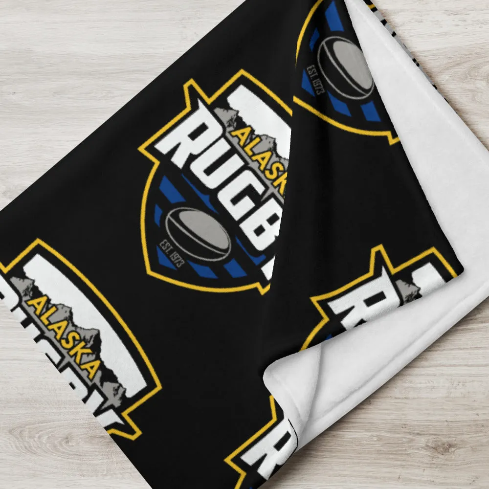 Alaska Rugby Throw Blanket
