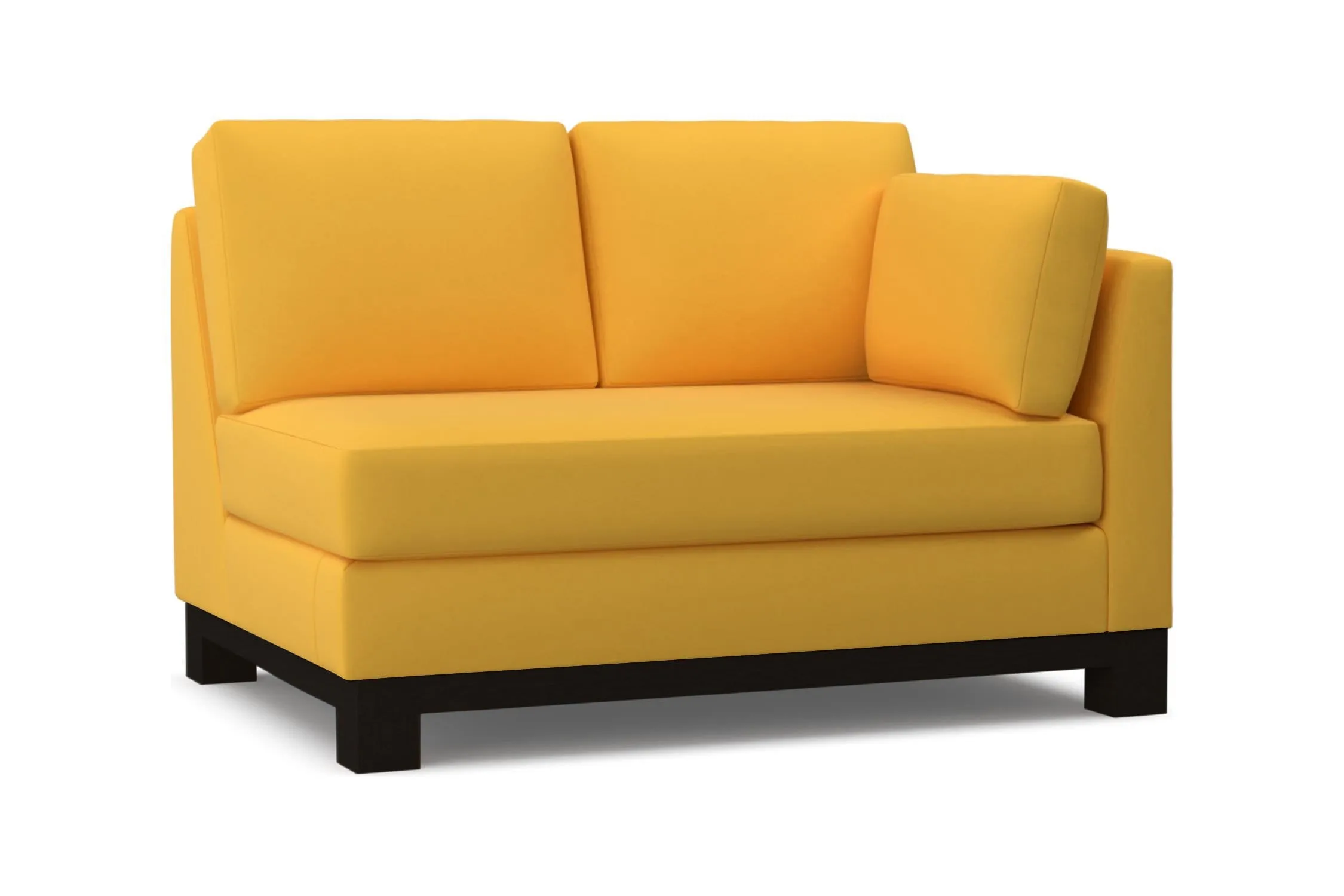 Avalon Right Arm Loveseat :: Leg Finish: Espresso / Configuration: RAF - Chaise on the Right