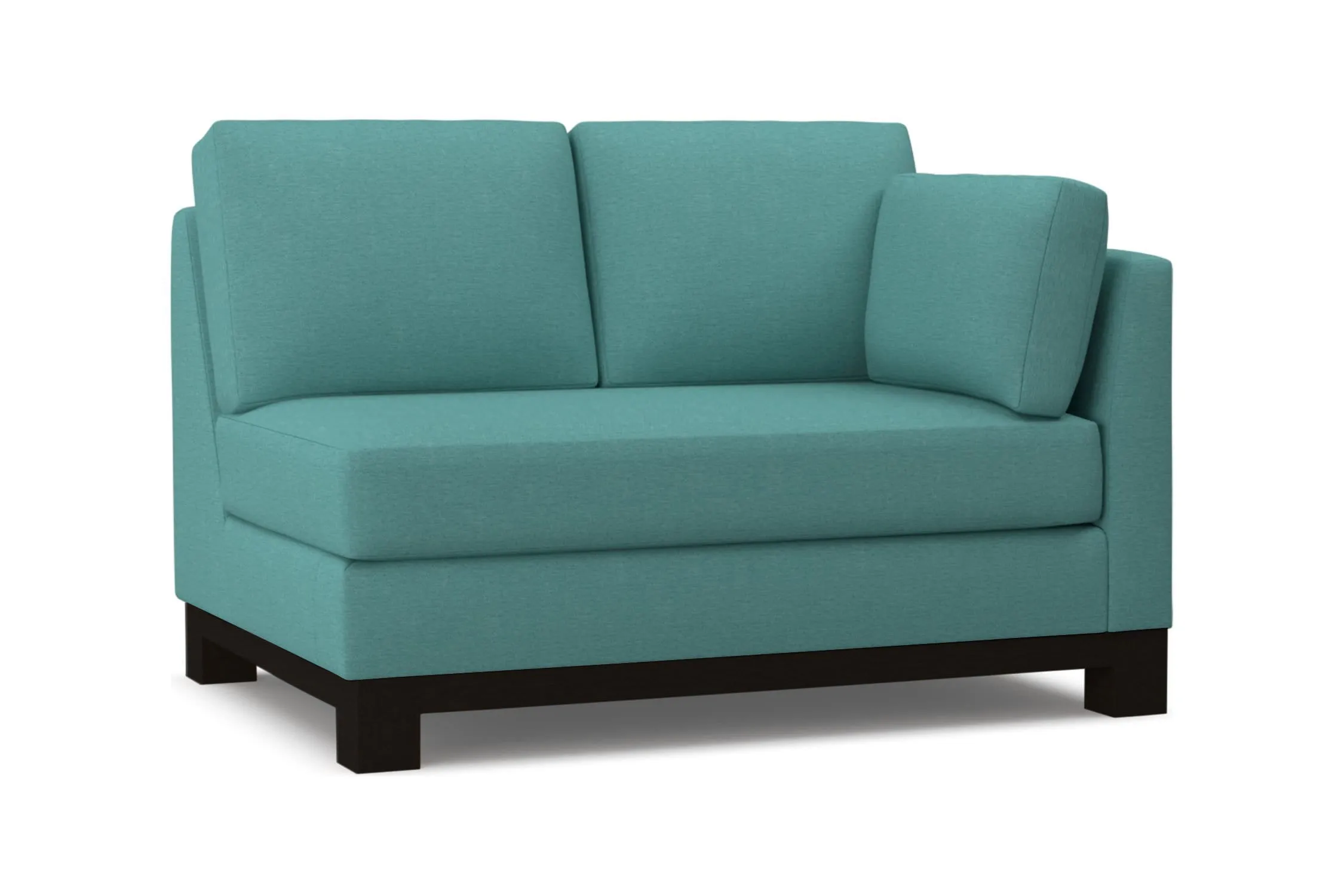 Avalon Right Arm Loveseat :: Leg Finish: Espresso / Configuration: RAF - Chaise on the Right