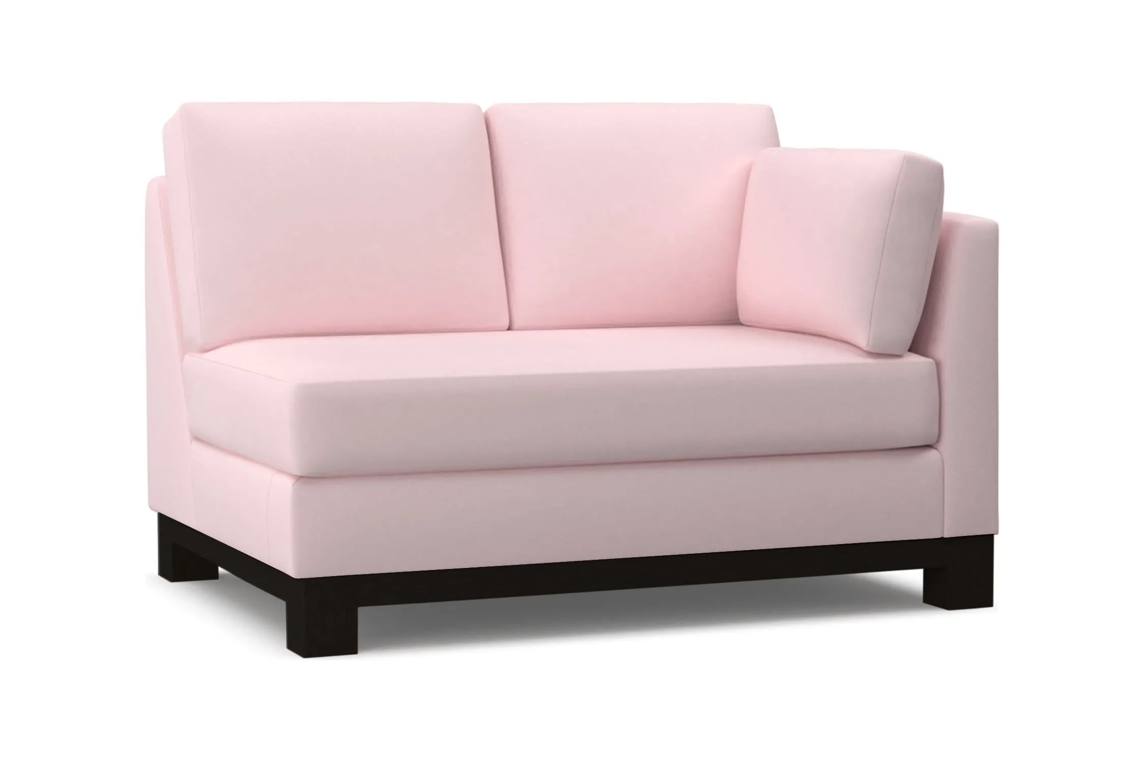 Avalon Right Arm Loveseat :: Leg Finish: Espresso / Configuration: RAF - Chaise on the Right