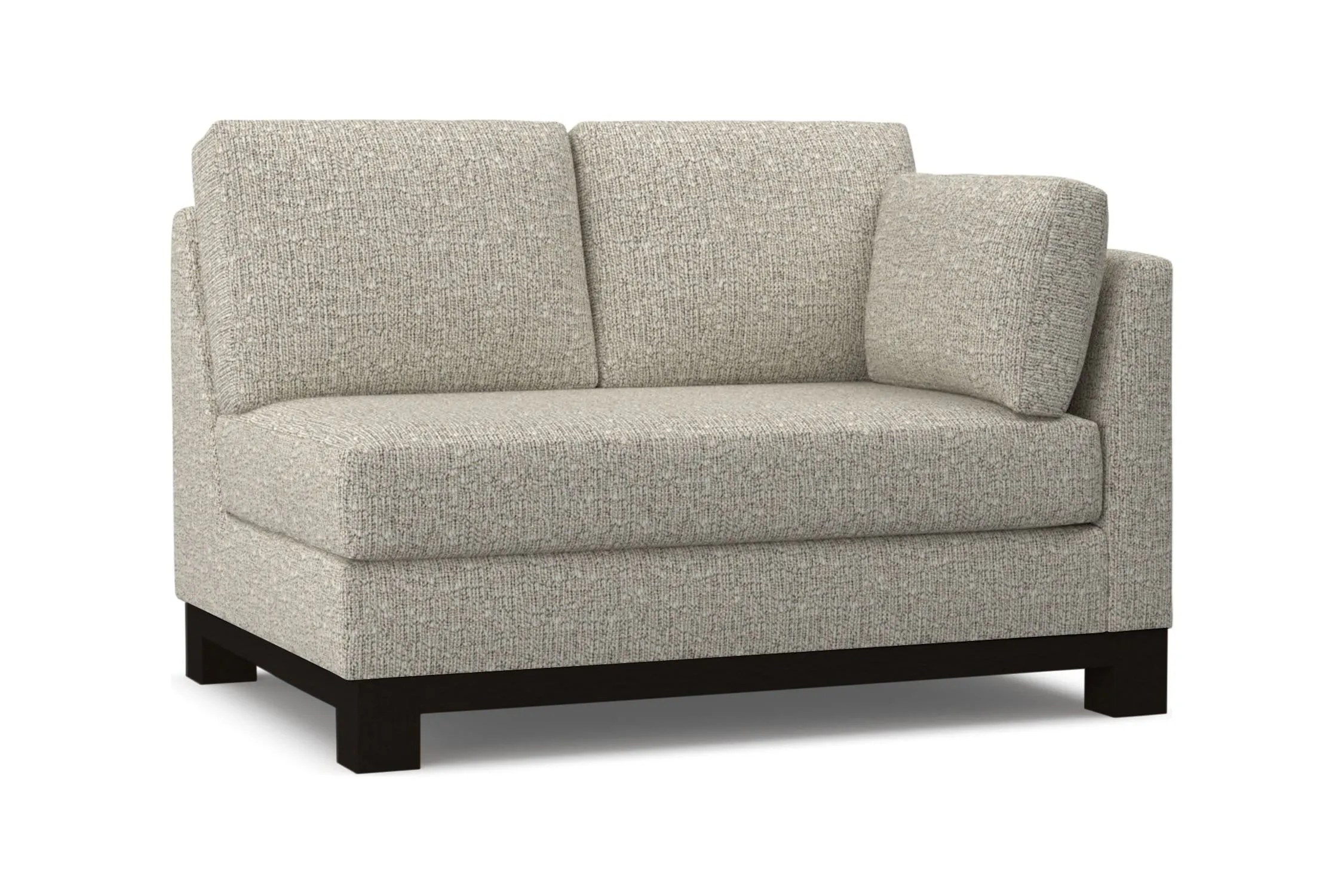 Avalon Right Arm Loveseat :: Leg Finish: Espresso / Configuration: RAF - Chaise on the Right