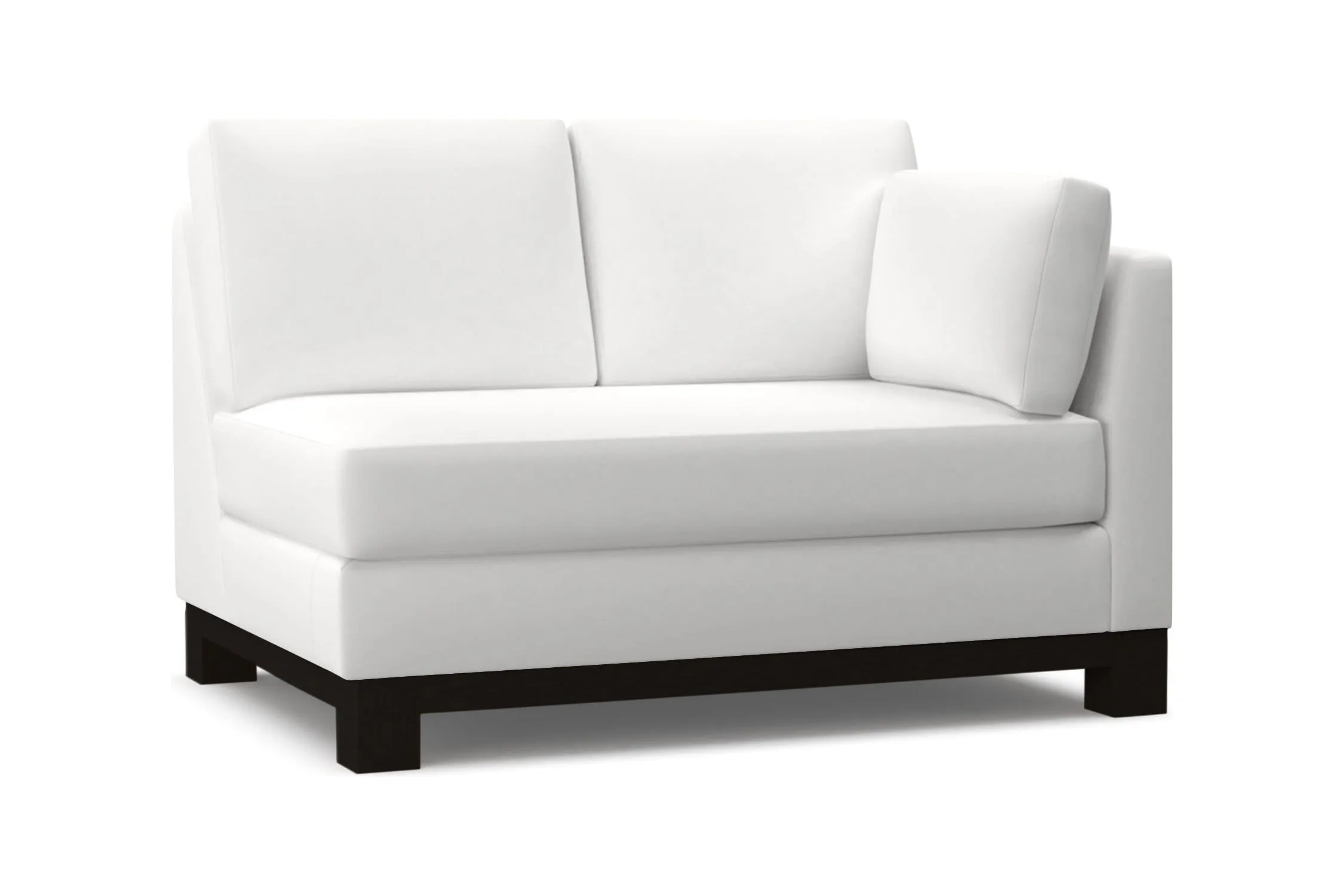 Avalon Right Arm Loveseat :: Leg Finish: Espresso / Configuration: RAF - Chaise on the Right