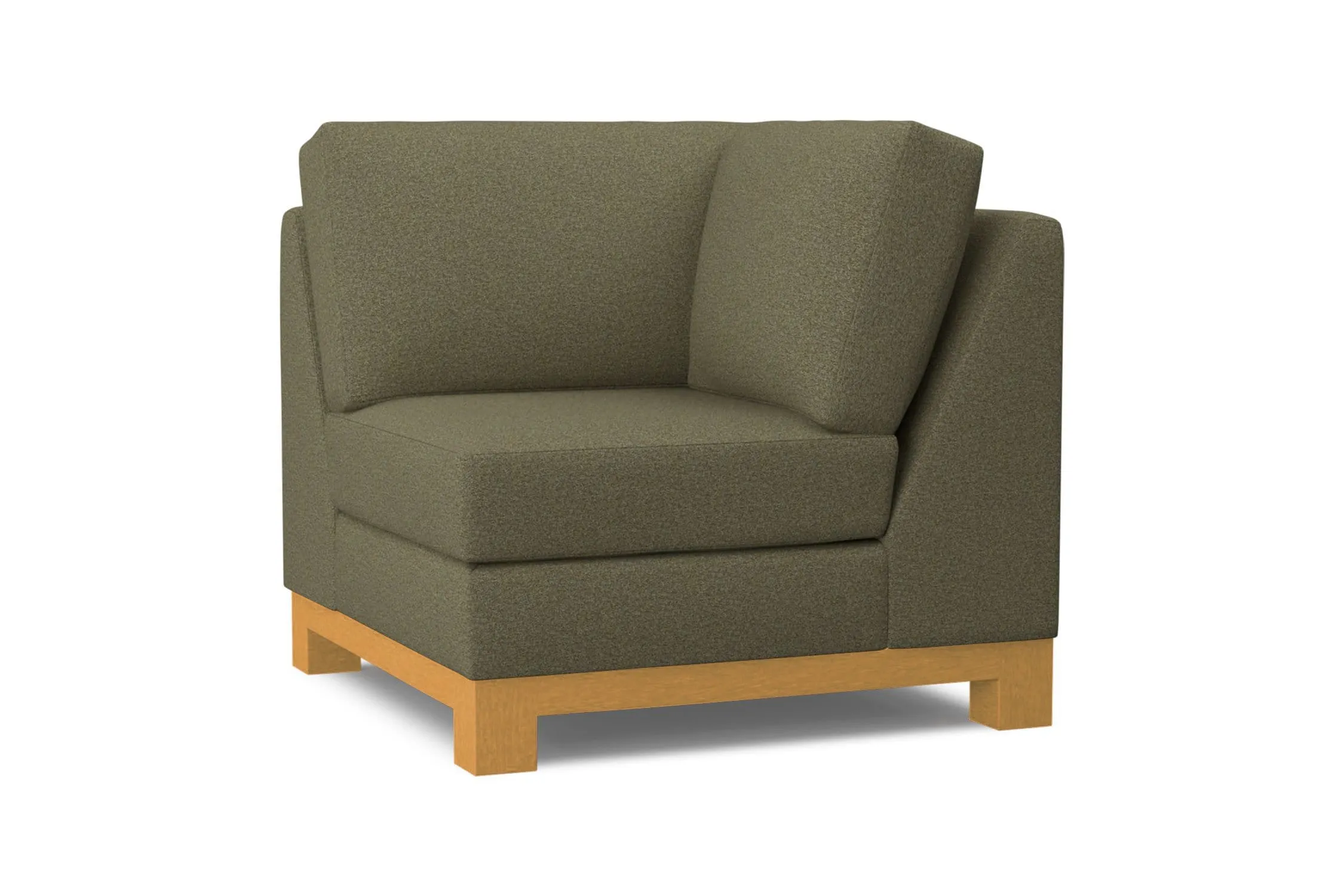 Avalon Square Corner :: Leg Finish: Natural