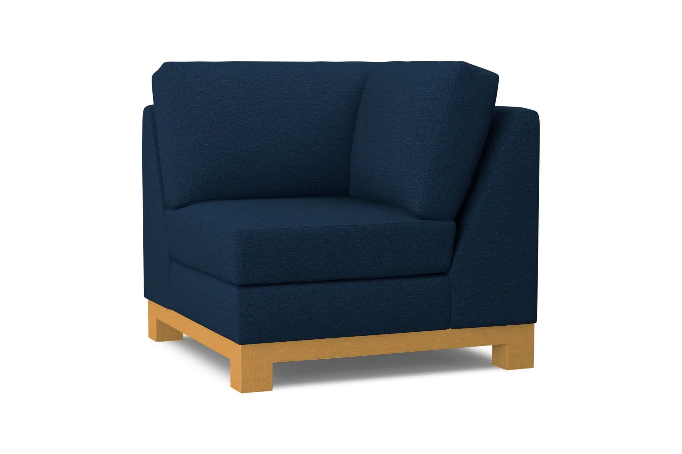 Avalon Square Corner :: Leg Finish: Natural