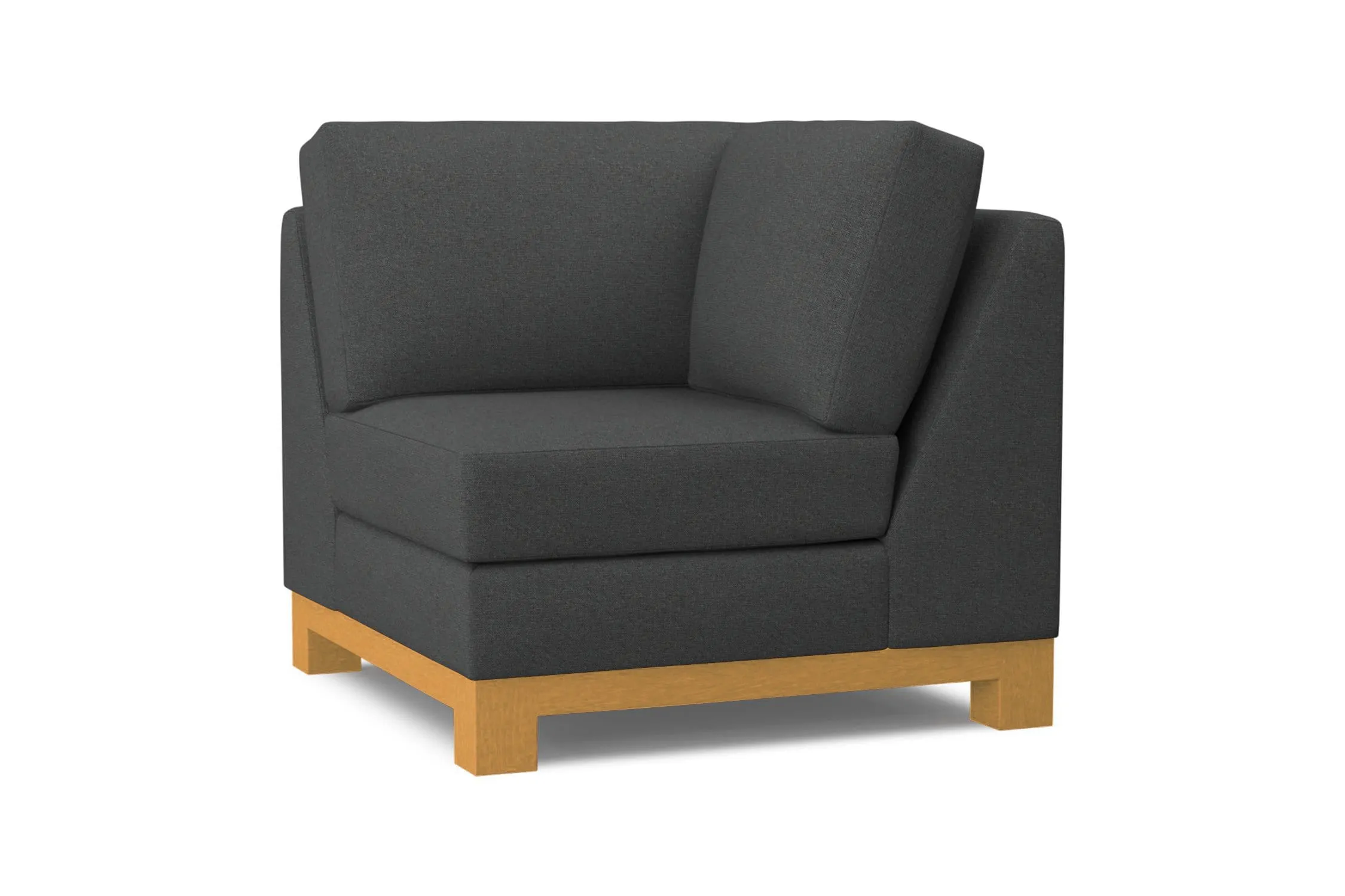 Avalon Square Corner :: Leg Finish: Natural