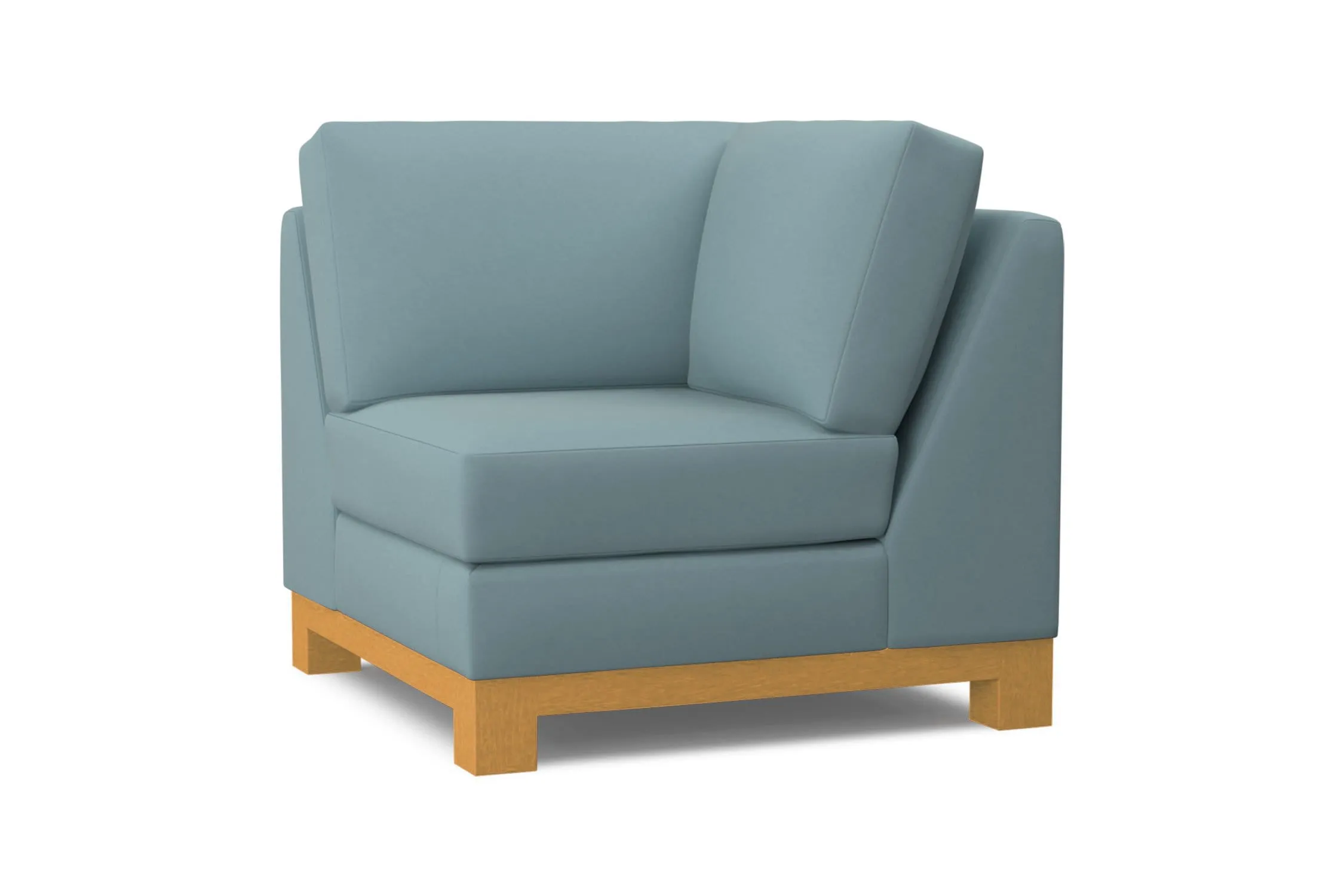 Avalon Square Corner :: Leg Finish: Natural