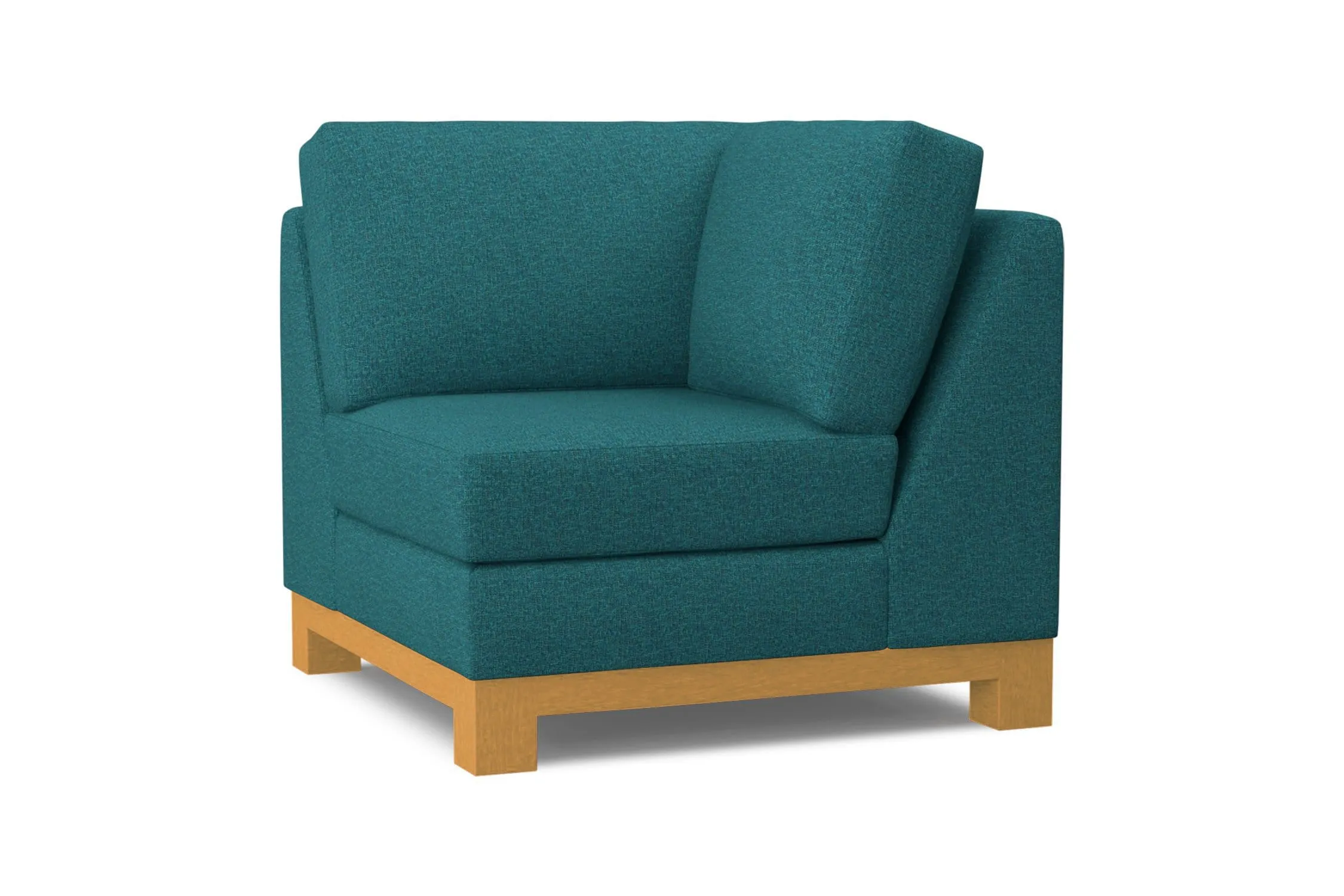 Avalon Square Corner :: Leg Finish: Natural