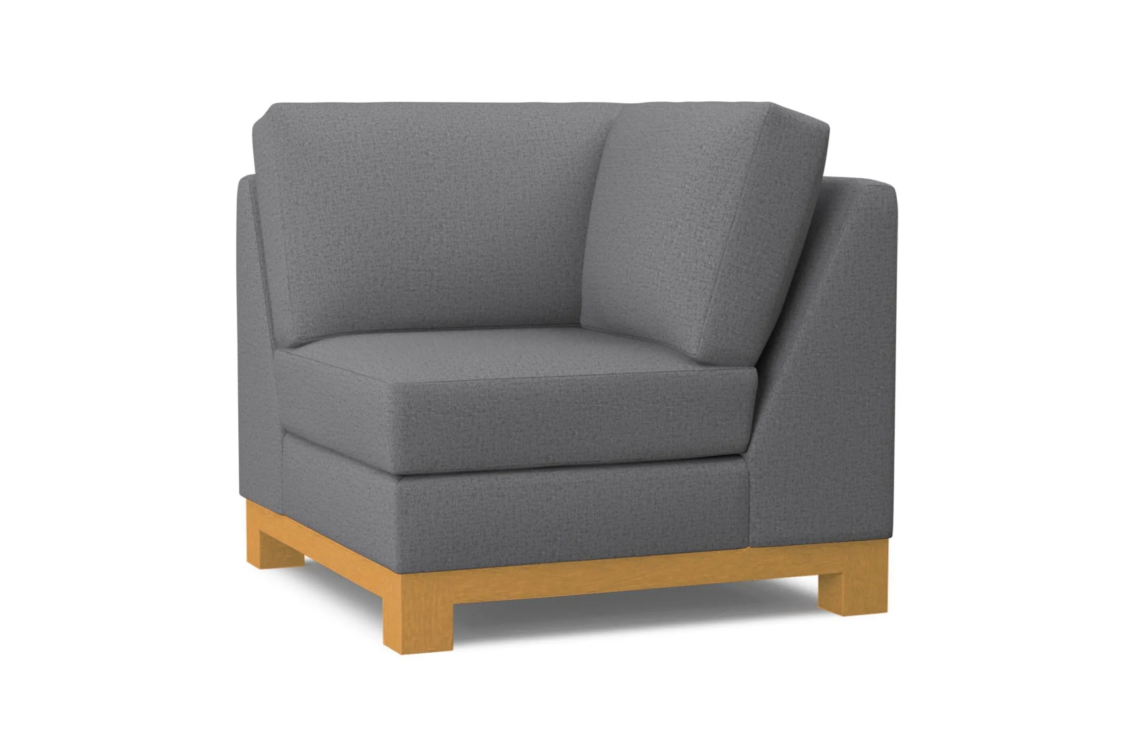 Avalon Square Corner :: Leg Finish: Natural