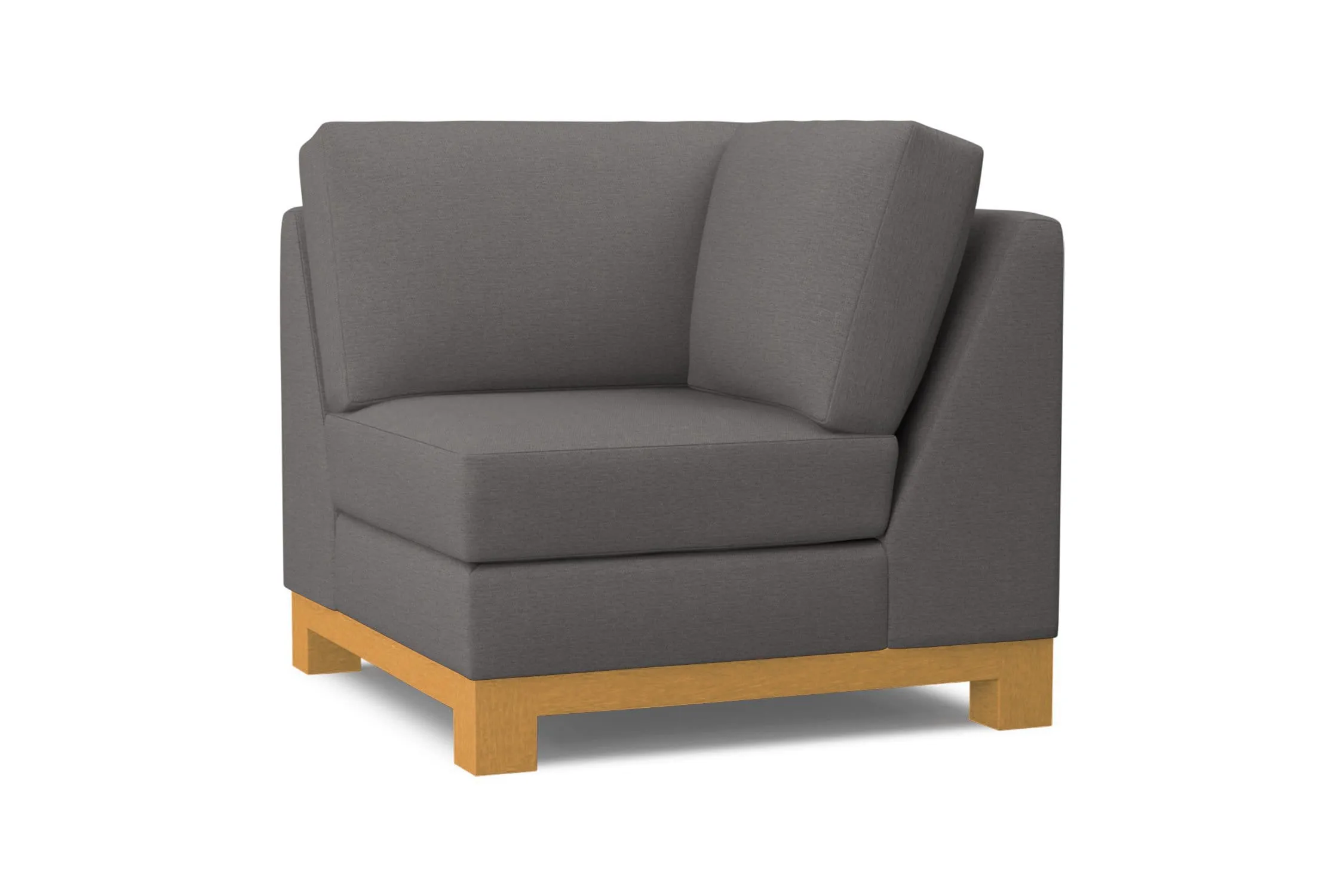 Avalon Square Corner :: Leg Finish: Natural