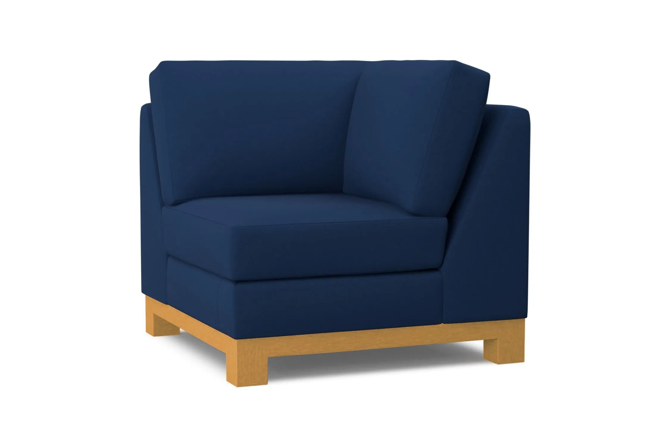 Avalon Square Corner :: Leg Finish: Natural