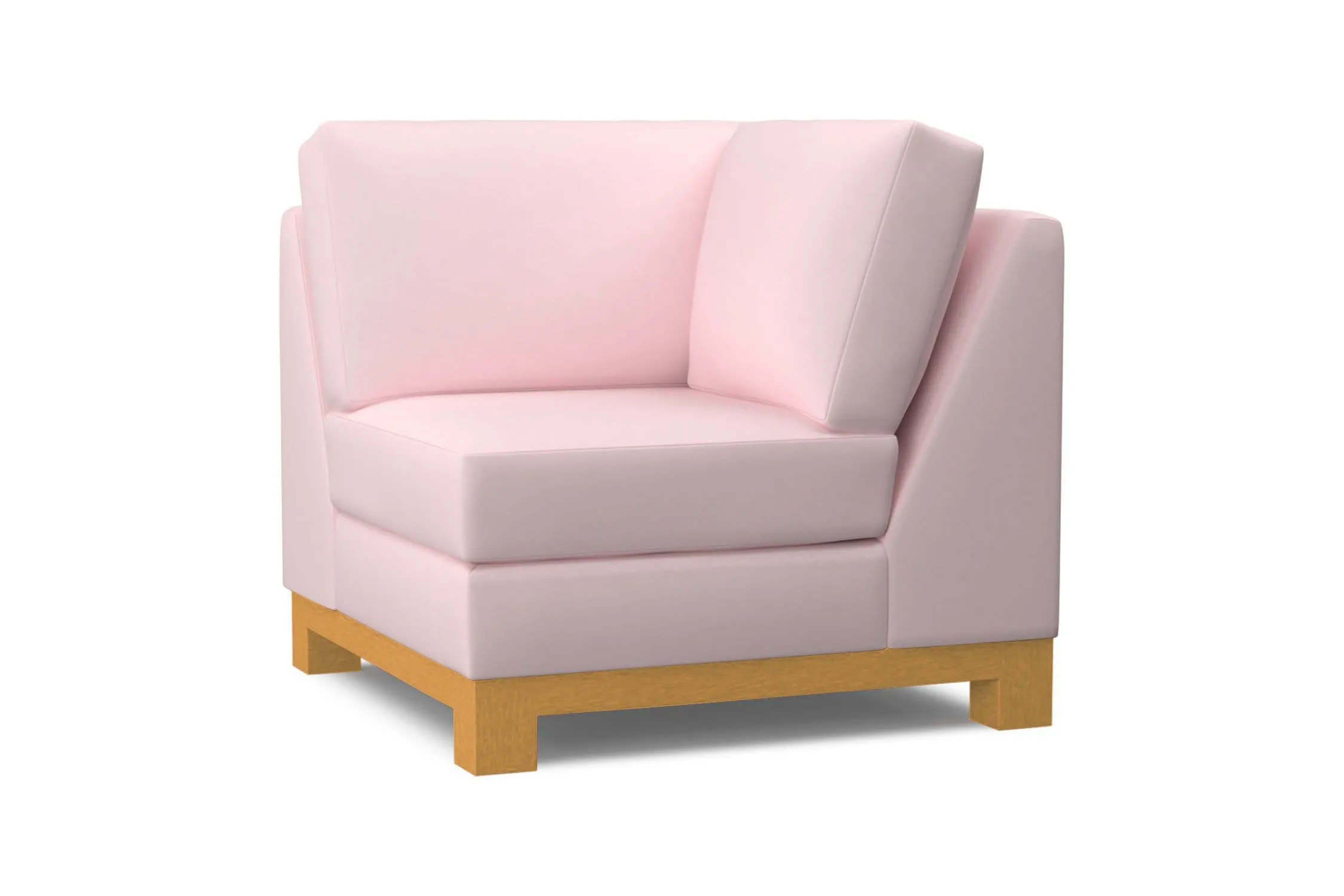 Avalon Square Corner :: Leg Finish: Natural