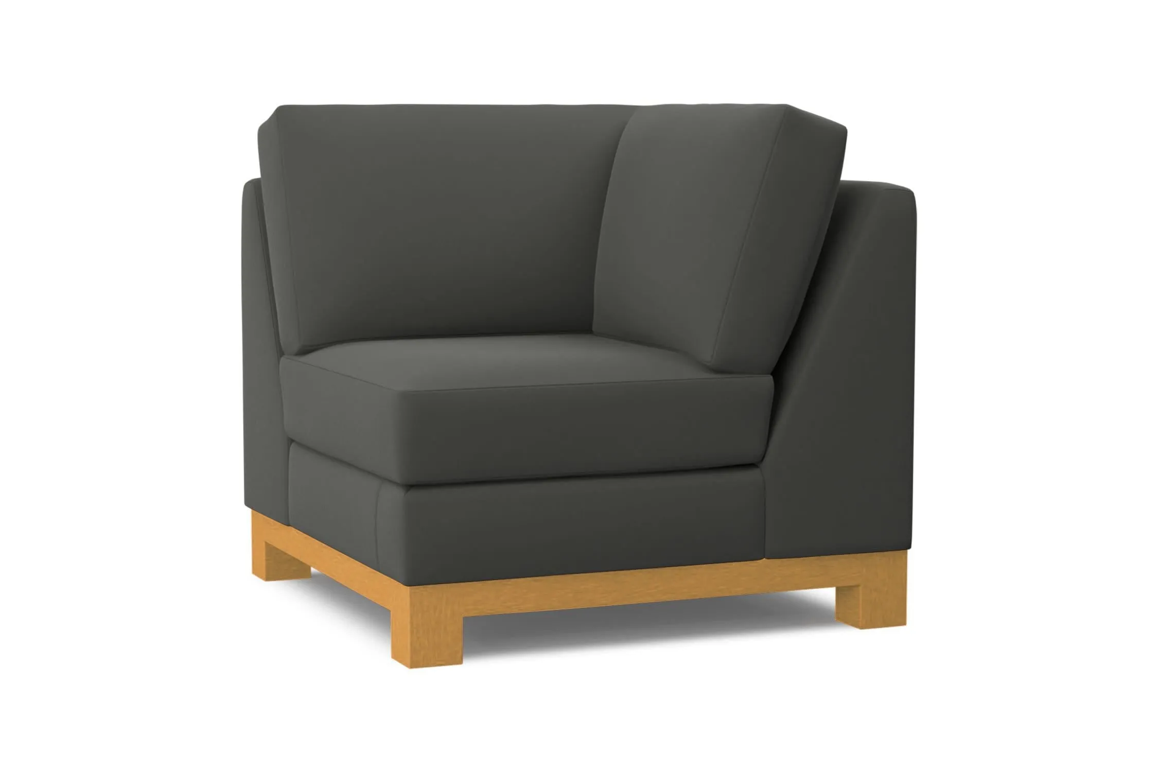 Avalon Square Corner :: Leg Finish: Natural