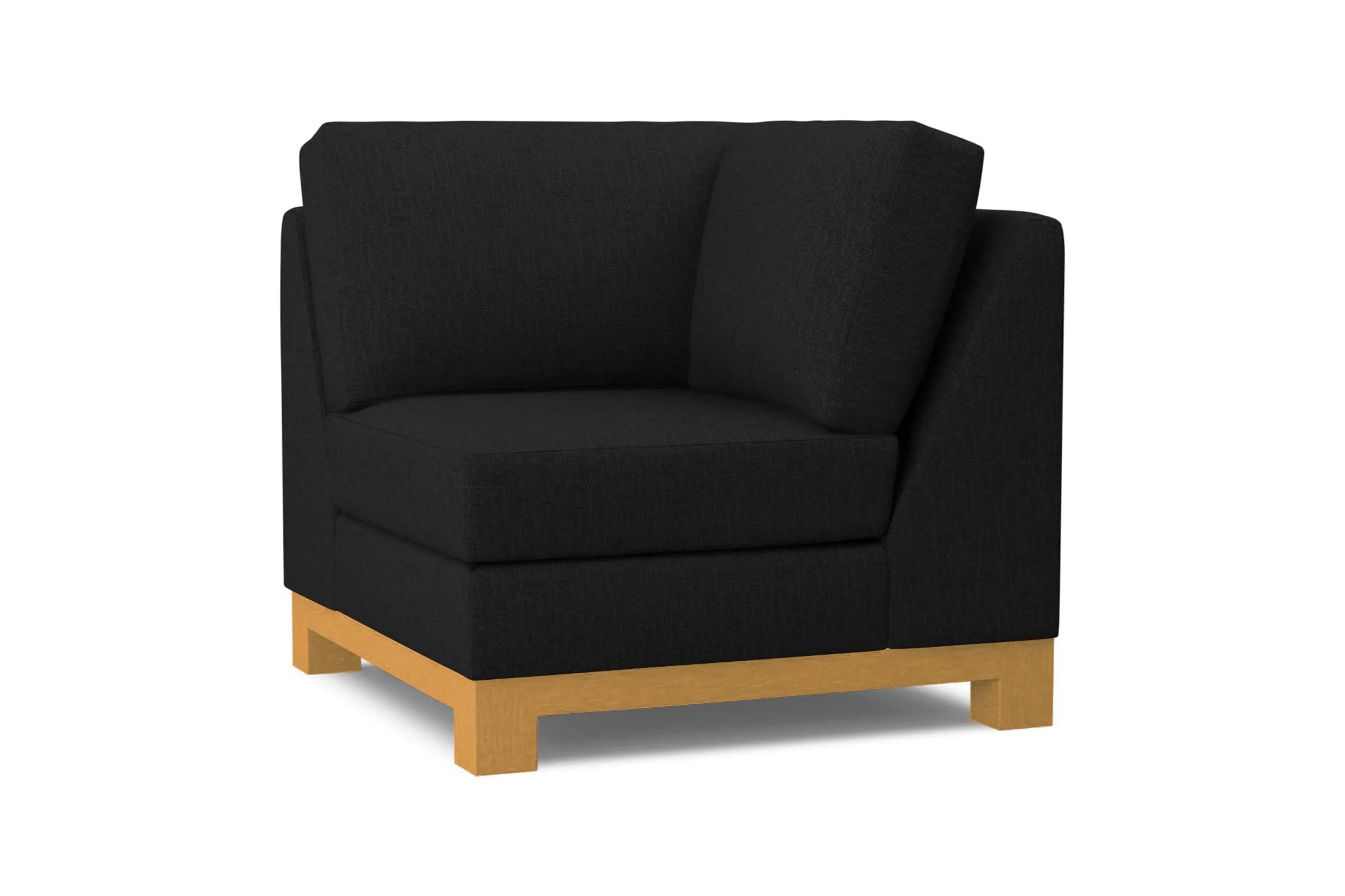 Avalon Square Corner :: Leg Finish: Natural