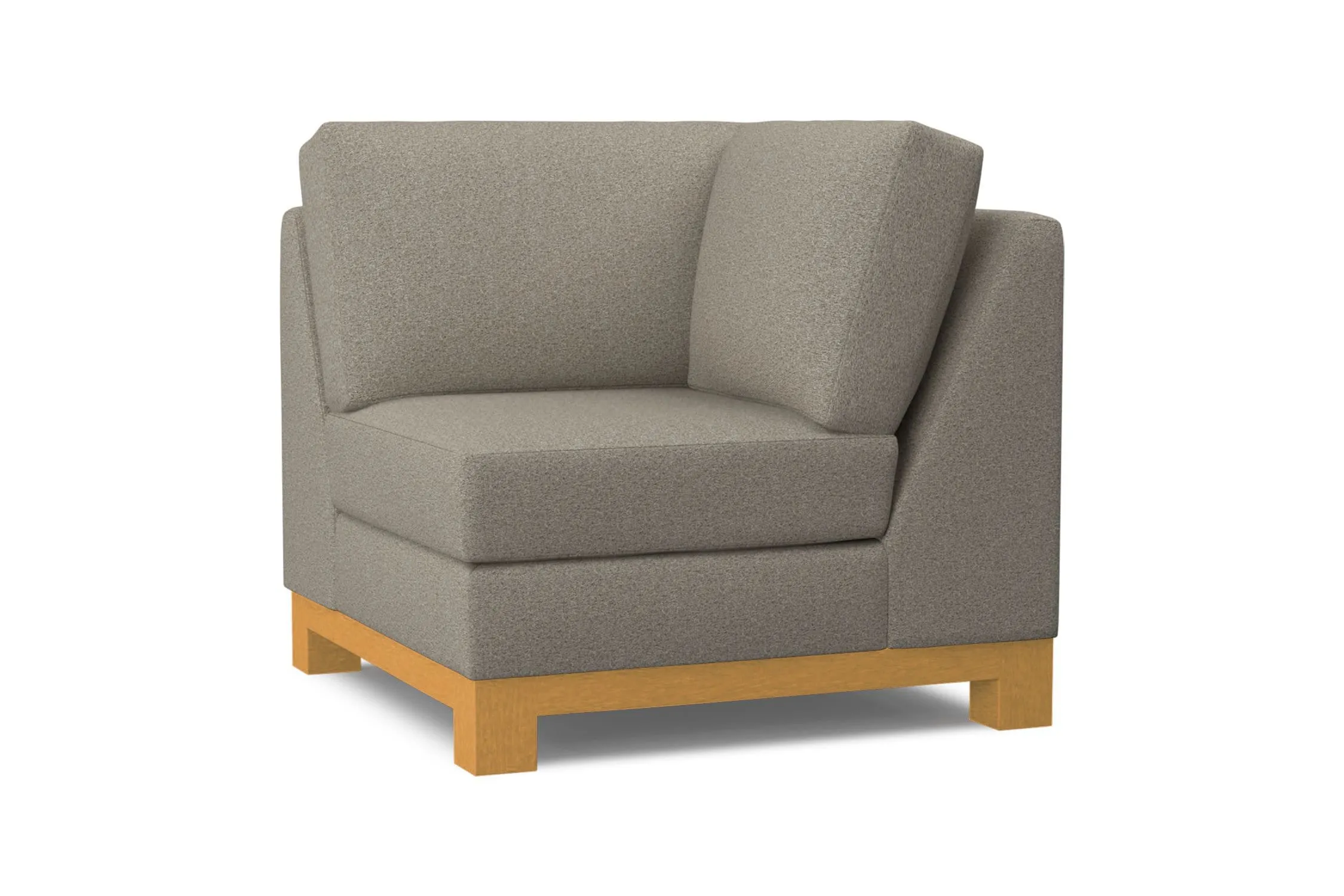 Avalon Square Corner :: Leg Finish: Natural