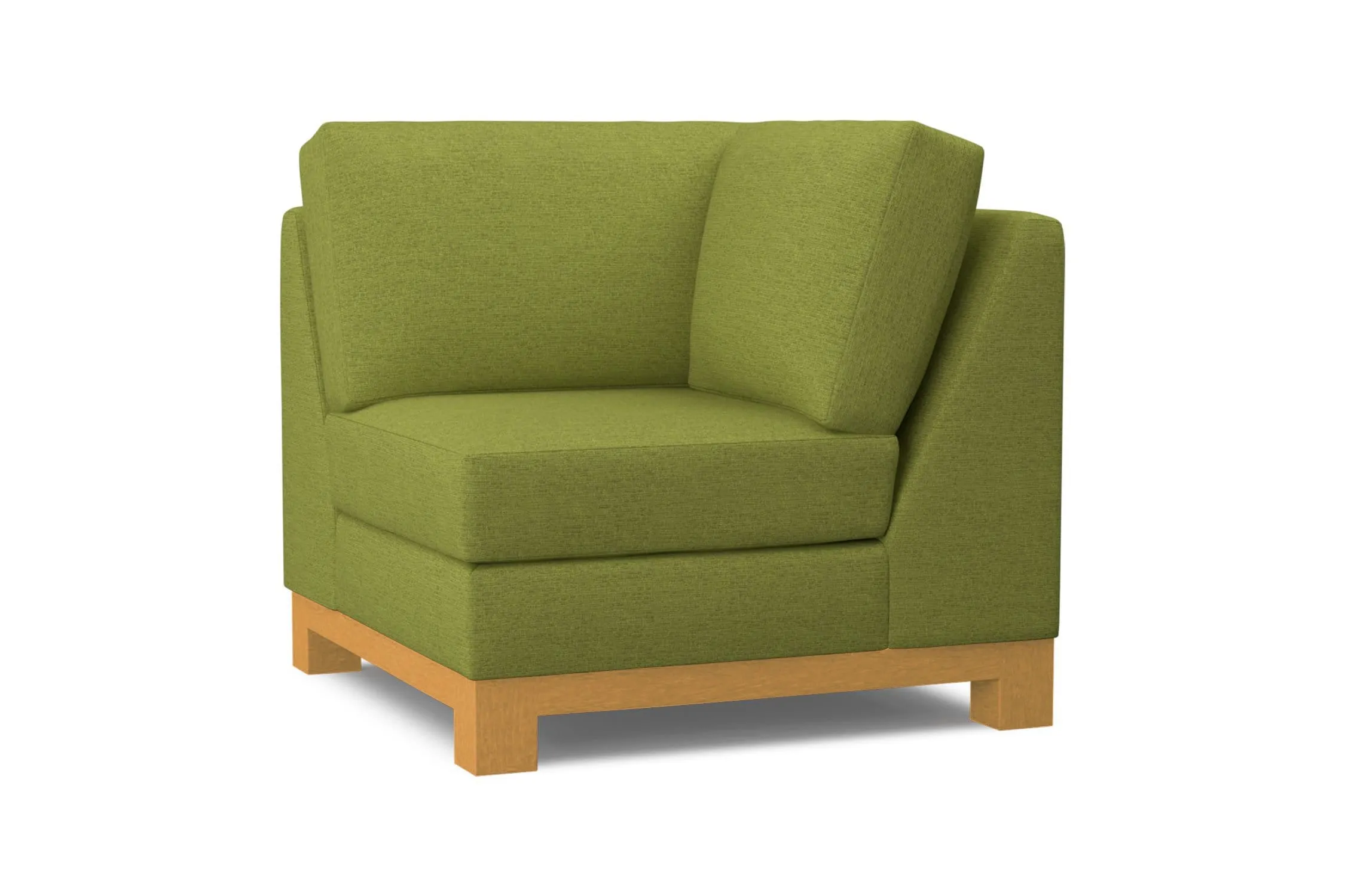 Avalon Square Corner :: Leg Finish: Natural