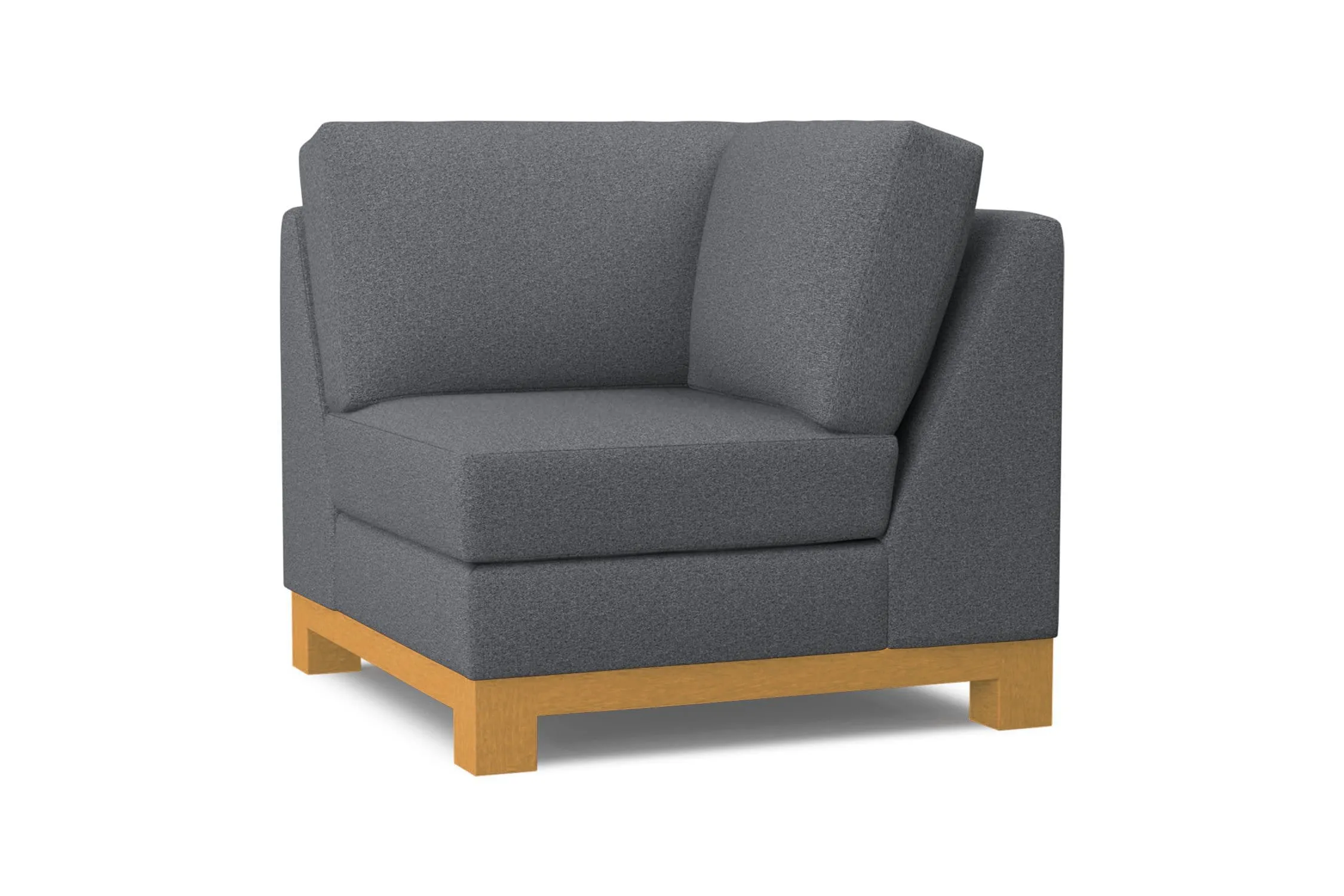 Avalon Square Corner :: Leg Finish: Natural