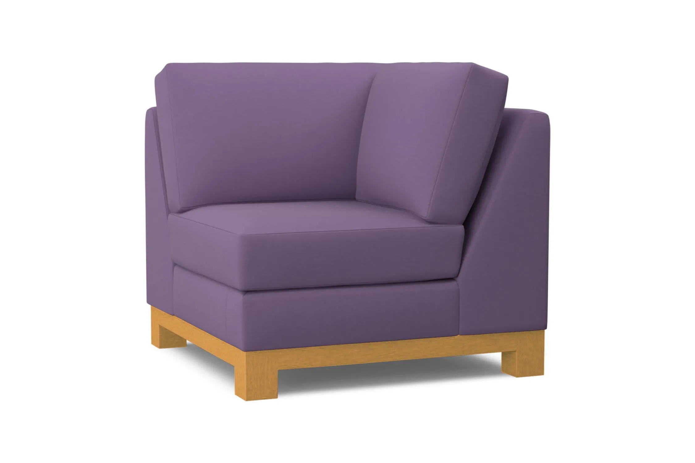 Avalon Square Corner :: Leg Finish: Natural