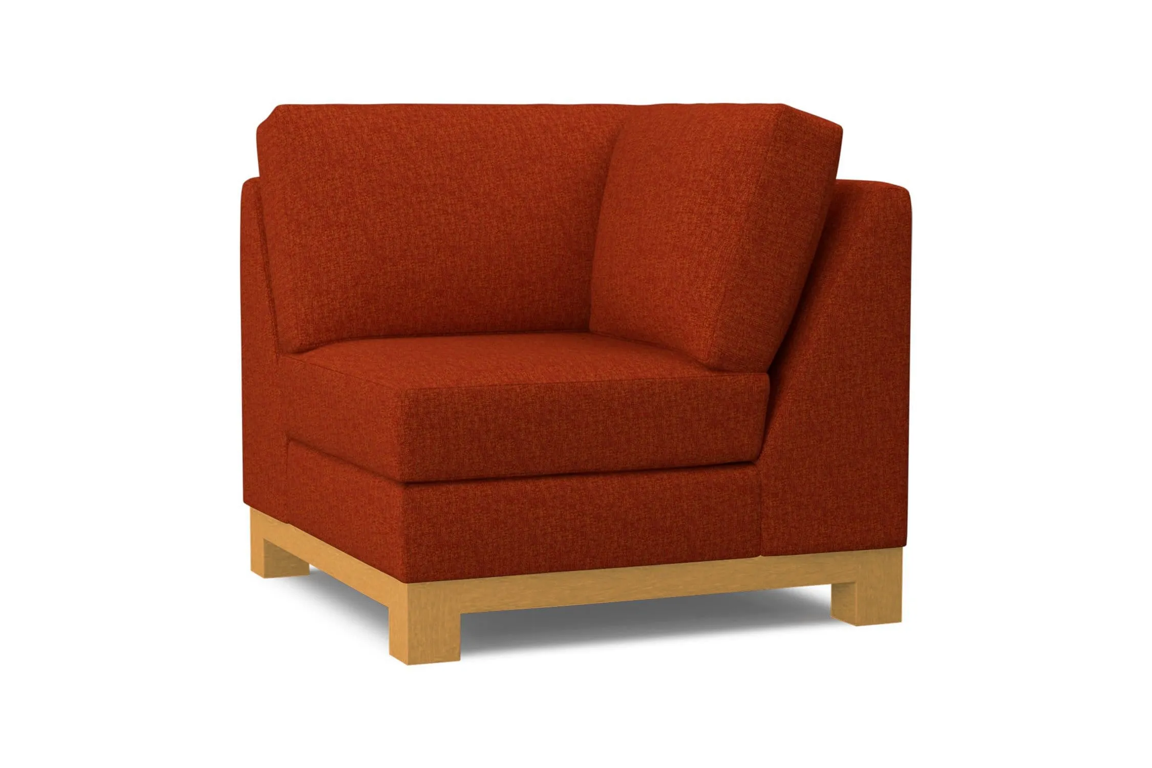 Avalon Square Corner :: Leg Finish: Natural