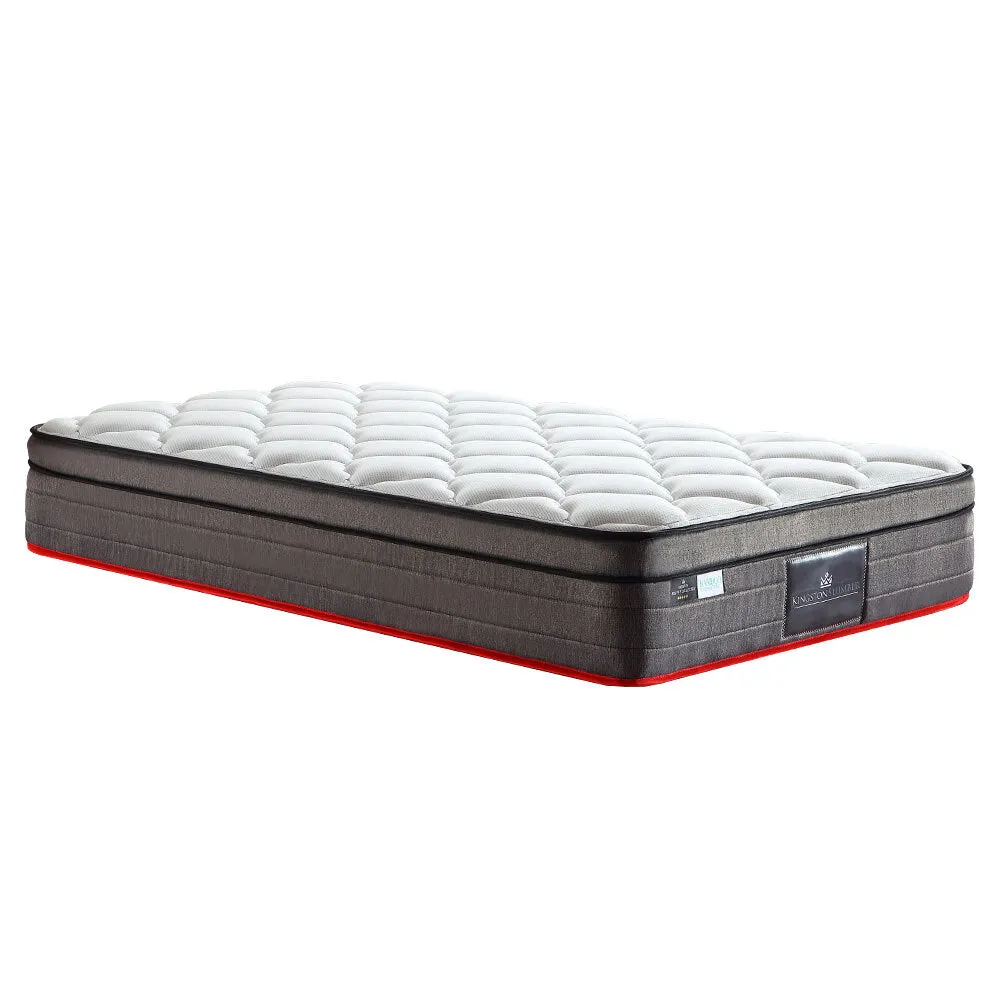 Bamboo Fabric Memory Foam Mattress King Single 34cm Kingston Slumber