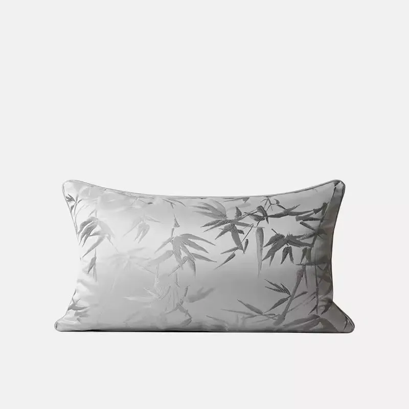 Bamboo Print Throw Cushion
