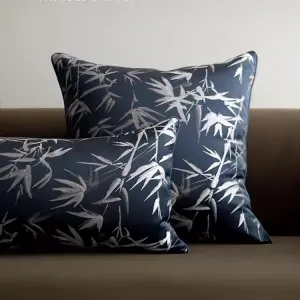 Bamboo Print Throw Cushion