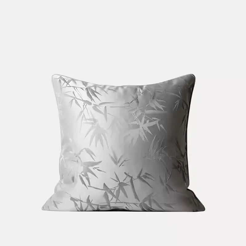 Bamboo Print Throw Cushion