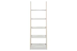 Bea Wall Unit | Large | White & Bamboo