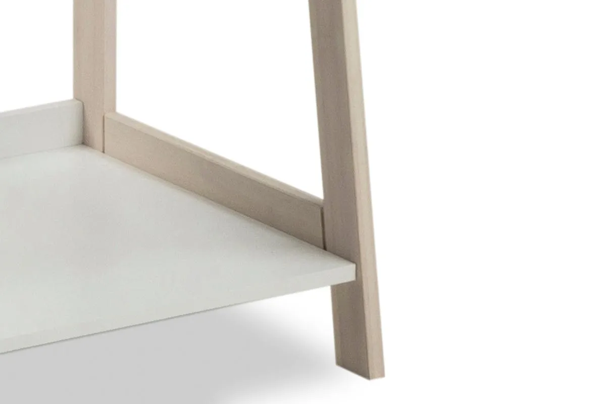 Bea Wall Unit | Large | White & Bamboo