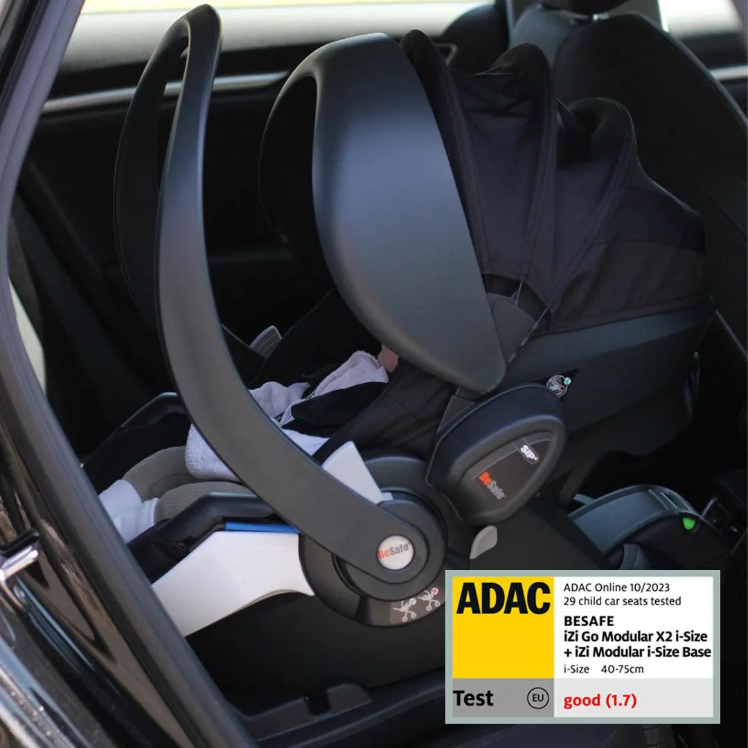 BeSafe iZi Go Modular X2 i-Size Car Seat   Modular Base Bundle - Black