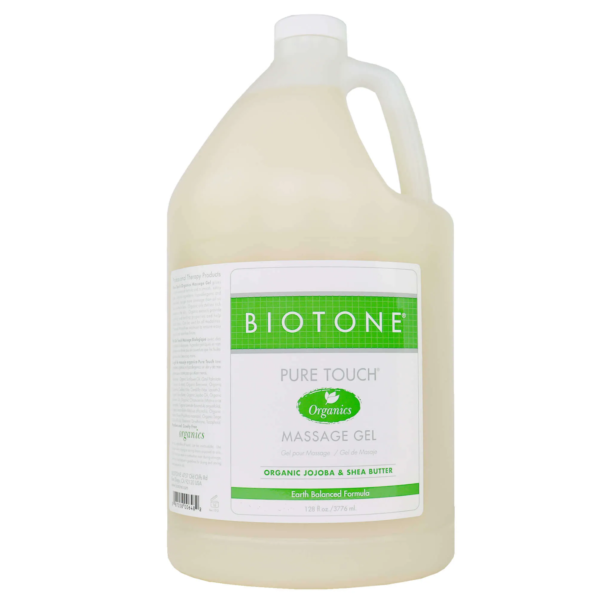 Biotone Pure Touch Organics Massage Gel