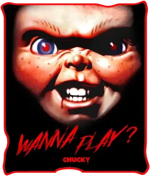 Blanket - Chucky Fleece Throw - 45x60