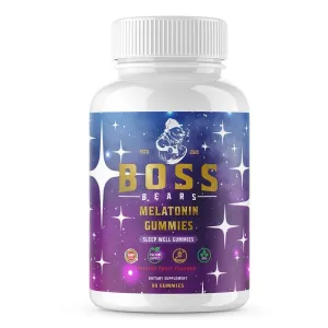 Boss Bears Melatonin Gummies 60ct