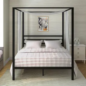 Canopy Bed - Black
