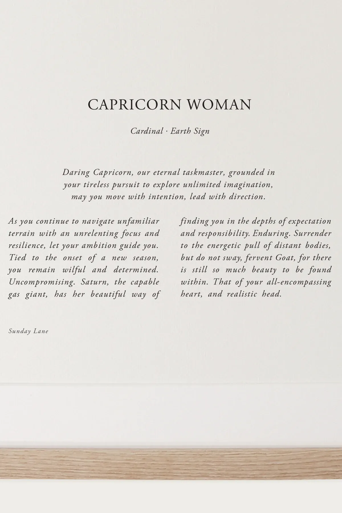 Capricorn  5