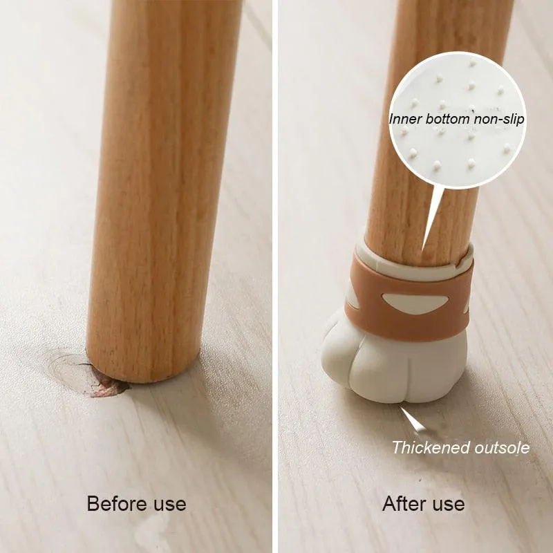 Cat Paw Chair Leg Caps
