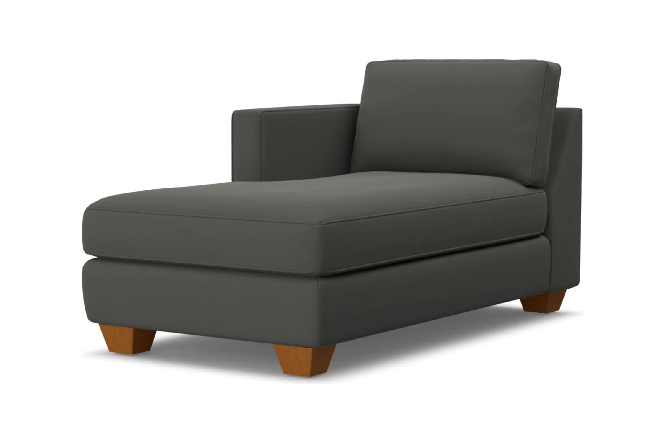 Catalina Left Arm Chaise :: Leg Finish: Pecan / Configuration: LAF - Chaise on the Left