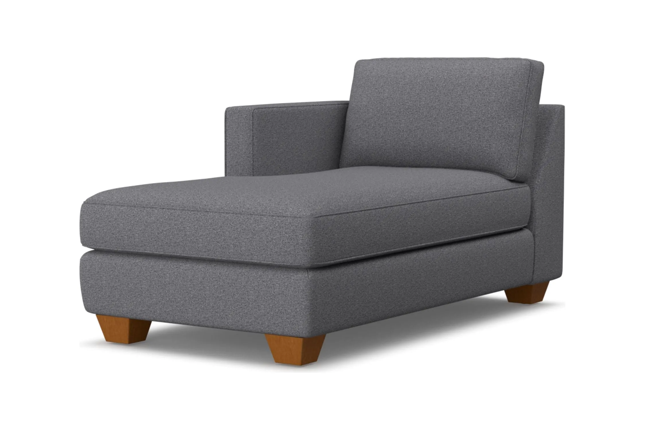 Catalina Left Arm Chaise :: Leg Finish: Pecan / Configuration: LAF - Chaise on the Left