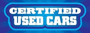 Certified Used Cars (Blue) Vinyl Banner Sign