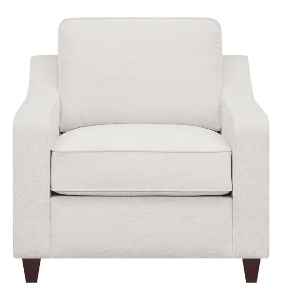 Christine Cushion Back Living Room Set Beige