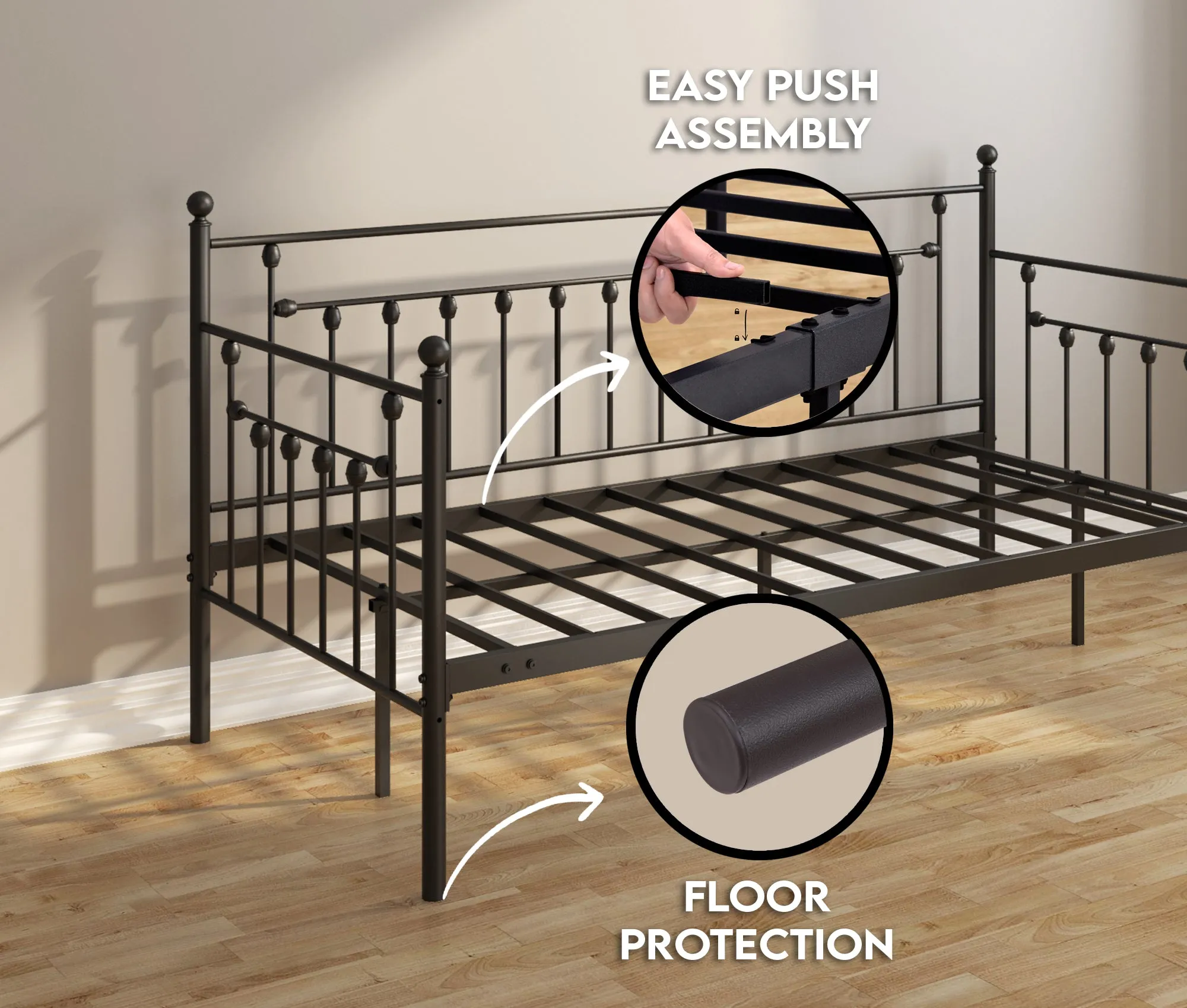 Day Bed - Black