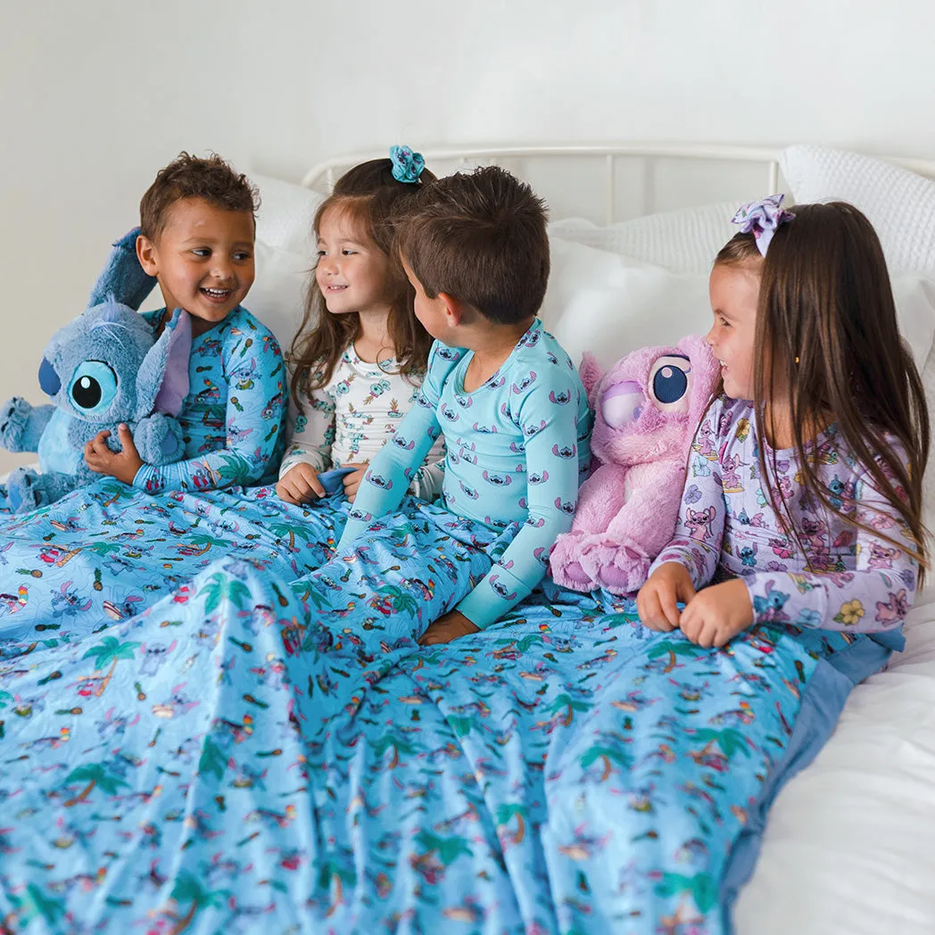 Disney Tropical Stitch & Scrump Grand Luxe Patoo® Blanket