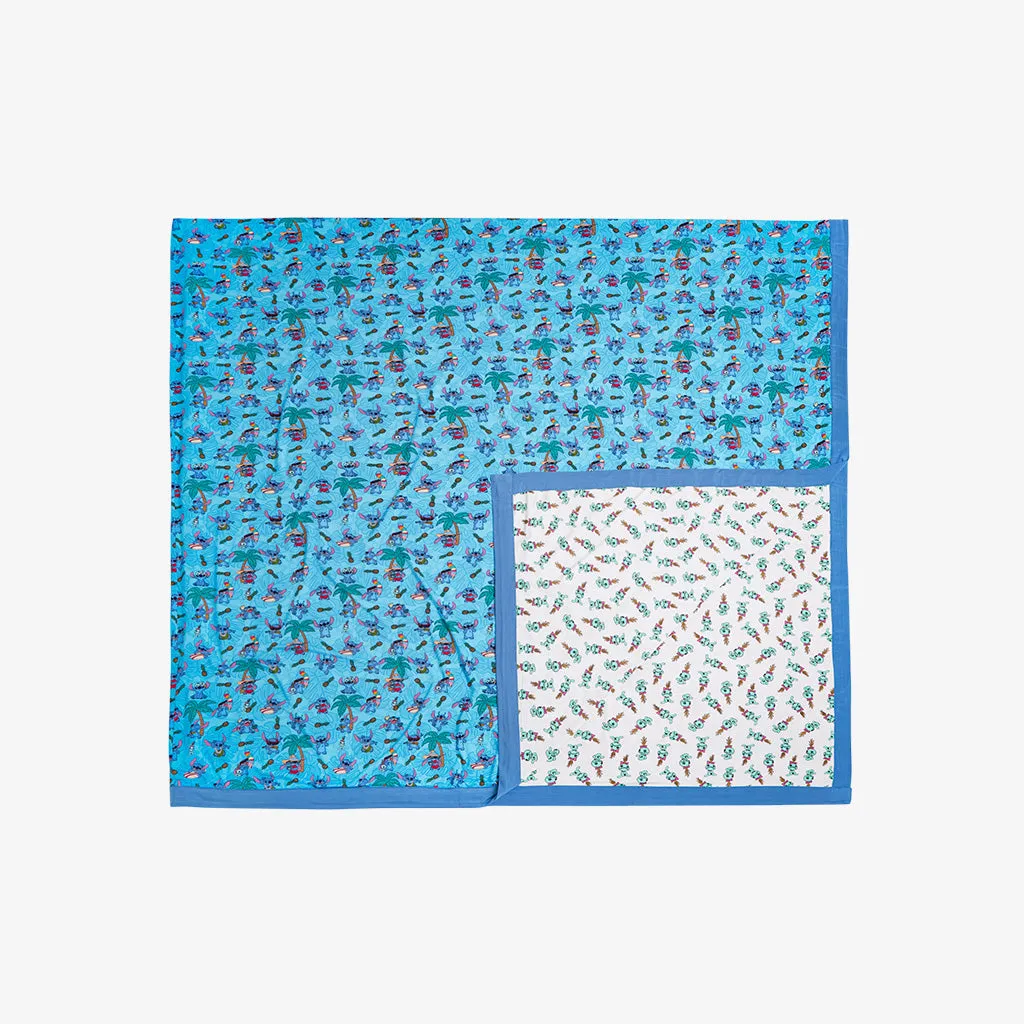 Disney Tropical Stitch & Scrump Grand Luxe Patoo® Blanket