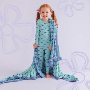 Disney Tropical Stitch & Stitch Luxe Patoo® Blanket