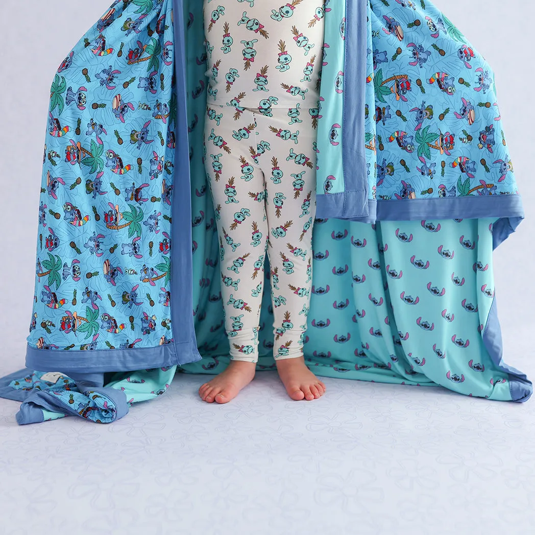 Disney Tropical Stitch & Stitch Luxe Patoo® Blanket