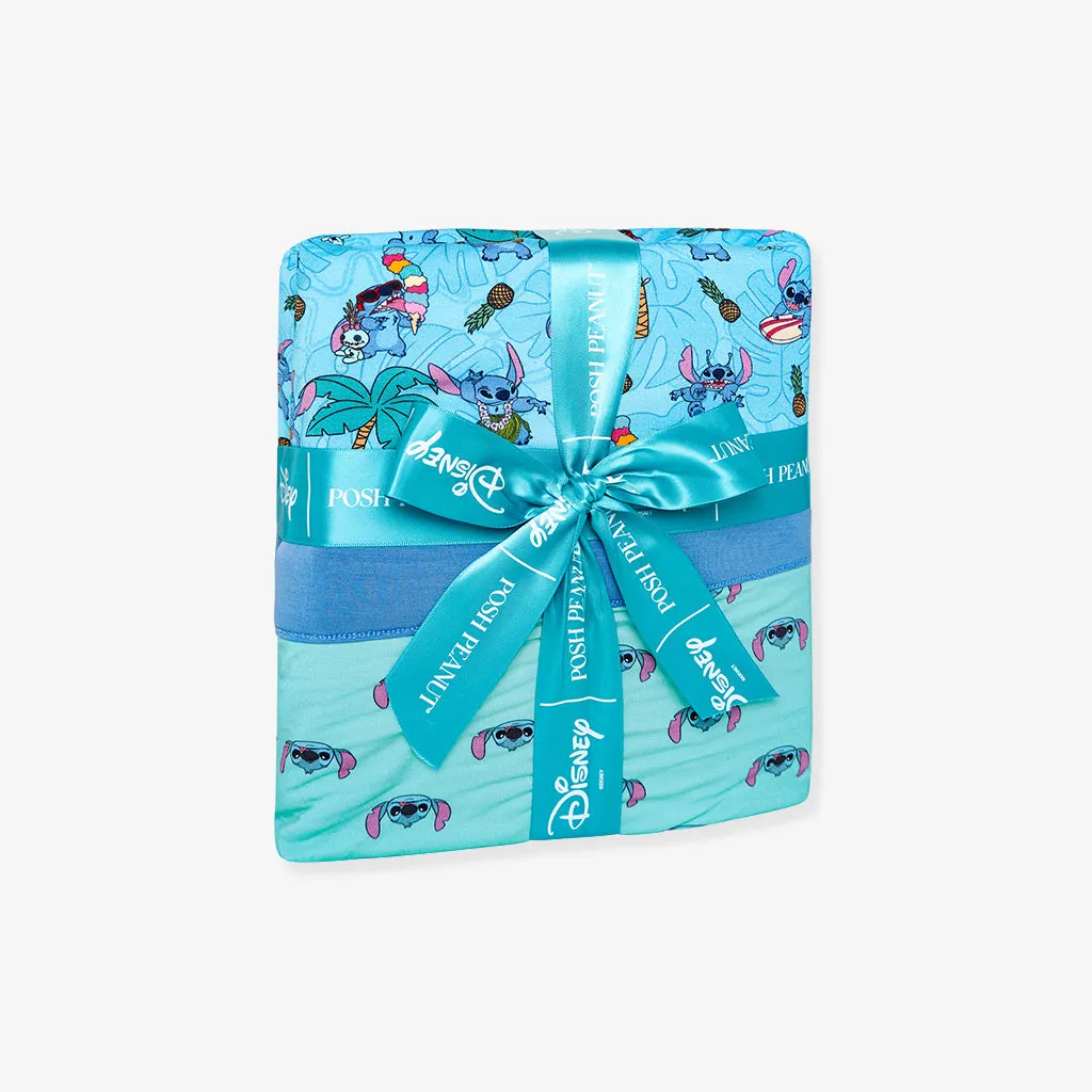 Disney Tropical Stitch & Stitch Luxe Patoo® Blanket