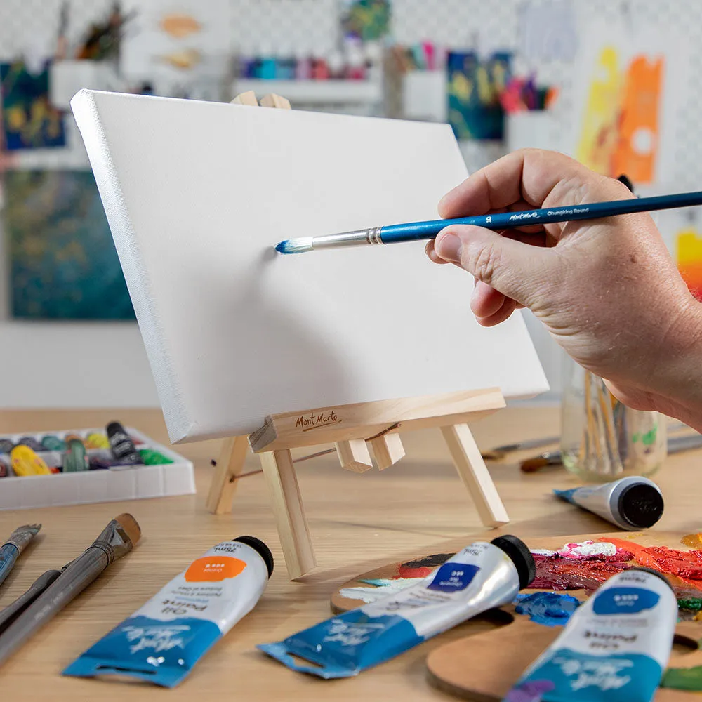 Easel and Canvas Discovery Medium 20 x 30cm (7.9in x 11.9in)