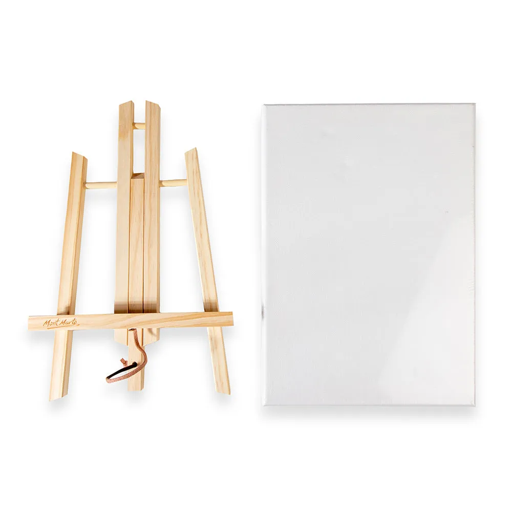 Easel and Canvas Discovery Medium 20 x 30cm (7.9in x 11.9in)